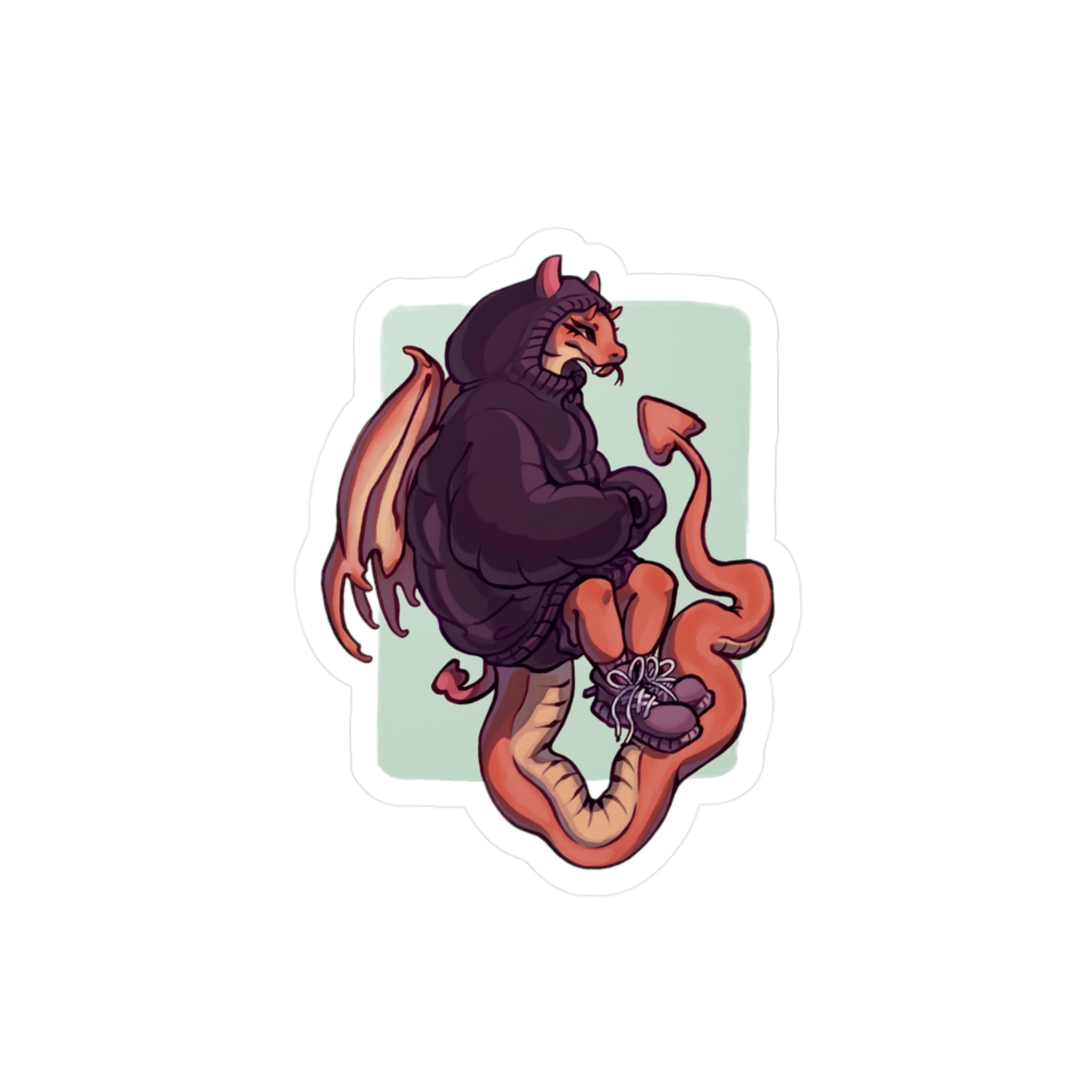 dragon kiss cut vinyl stickers